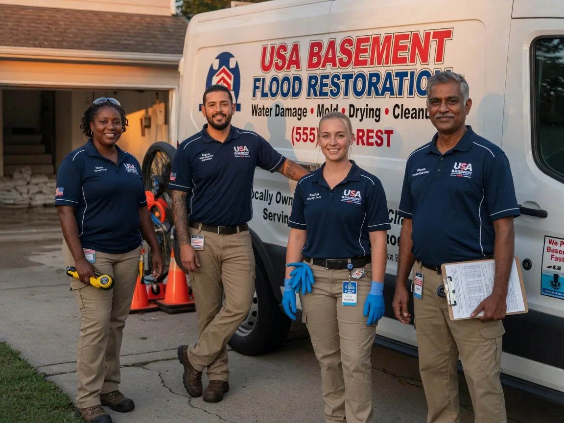 Basement Flood Cleanup company in Buras, LA